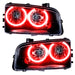 Oracle Lighting 7022-003 SMD Pre-Assembled Headlights, Non-HID, Red - Truck Part Superstore