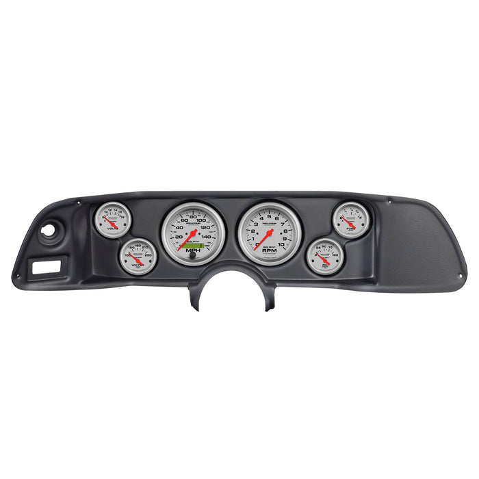 AutoMeter 7022-UL DIRECT FIT DASH KIT; CAMARO 70-78; TACH/MPH/FUEL/OILP/WTMP/VOLT; ULTRA-LITE - Truck Part Superstore