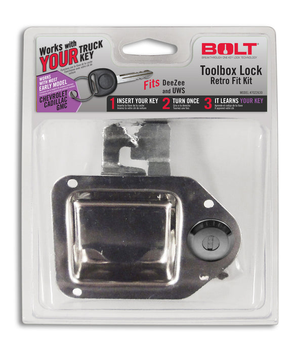 BOLT 7022696 TOOLBOX LATCH GM EARLY MODEL - Truck Part Superstore