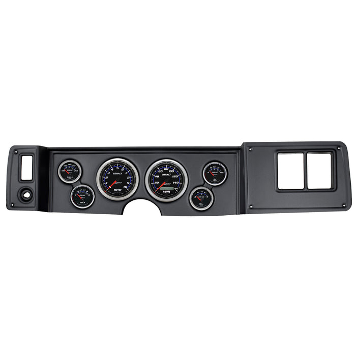 AutoMeter 7023-CB DIRECT FIT DASH KIT; CAMARO 79-81; TACH/MPH/FUEL/OILP/WTMP/VOLT; COBALT - Truck Part Superstore