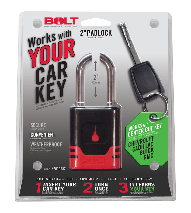 BOLT 7023537 PADLOCK GM CENTER CUT - Truck Part Superstore