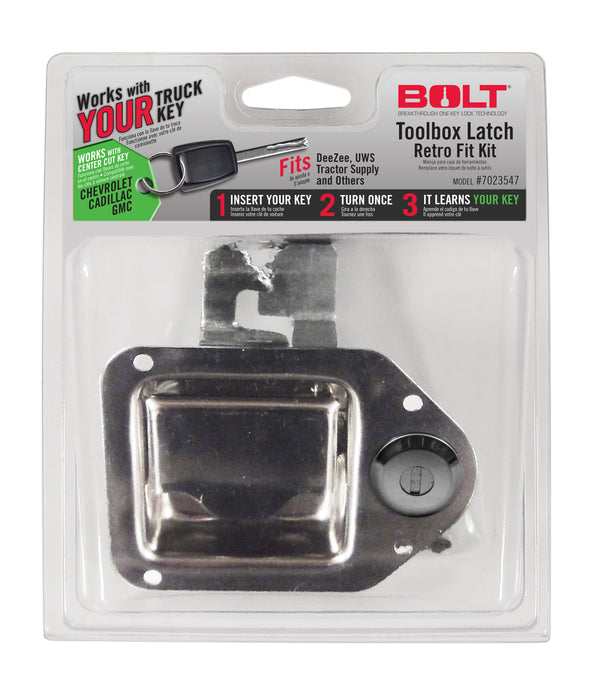 BOLT 7023547 Truck Tool Box Lock and Key - Truck Part Superstore