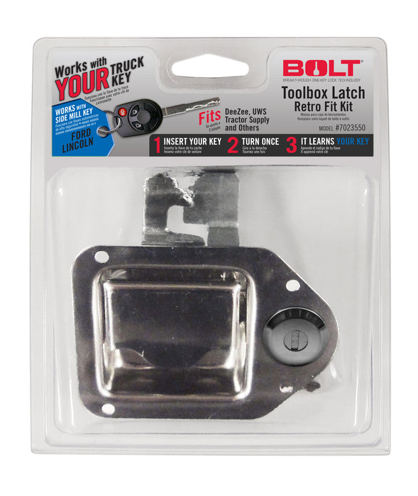BOLT 7023550 Truck Tool Box Lock and Key - Truck Part Superstore