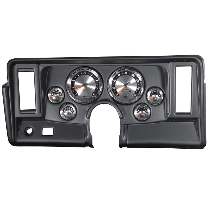 AutoMeter 7024 DIRECT FIT DASH KIT; NOVA 69-76; TACH/MPH/FUEL/OILP/WTMP/VOLT; AMERICAN MUSCLE - Truck Part Superstore