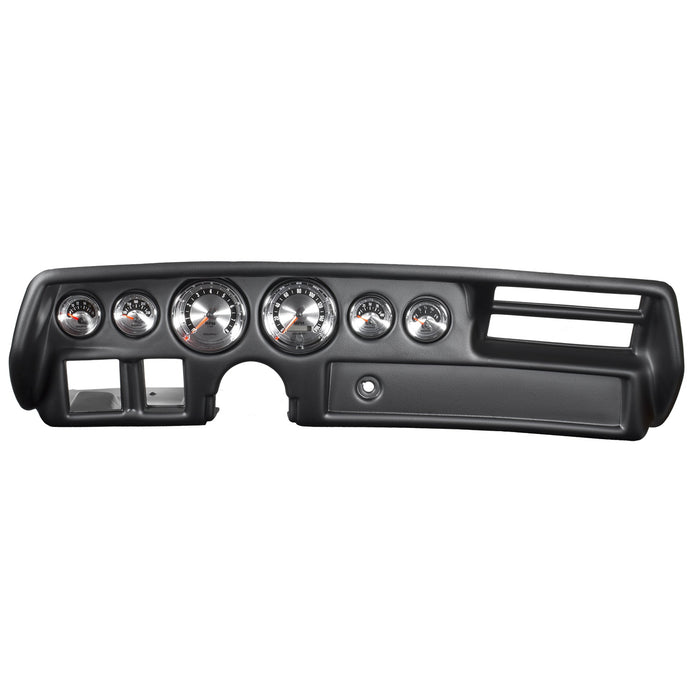 AutoMeter 7026 DIRECT FIT DASH KIT; CHEVELLE/ELCAMINO/MALIBU 70-72; RPM/MPH/FUEL/OILP/WTMP/VOLT - Truck Part Superstore