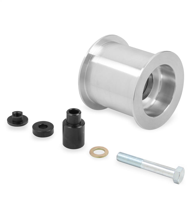 Weiand 7026 SuperCharger Idler Pulley; 3.5 in.; w/0.5 in. Spacer; - Truck Part Superstore