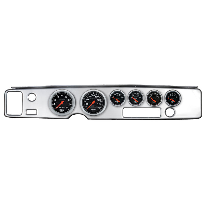 AutoMeter 7028-SC DIRECT FIT DASH KIT; FIREBIRD 70-81; TACH/MPH/FUEL/OILP/WTMP/VOLT; SPORT-COMP - Truck Part Superstore