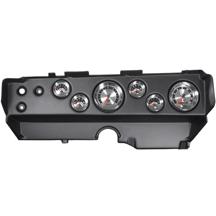 AutoMeter 7029 DIRECT FIT DASH KIT; EBODY/CUDA/CHALLENGER 70-74; TACH/MPH/FUEL/OILP/WTMP/VOLT; - Truck Part Superstore