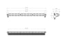 Baja Designs 703014 30 Inch LED Light Amber Bar Wide Driving Pattern S8 Series Baja Designs - Truck Part Superstore