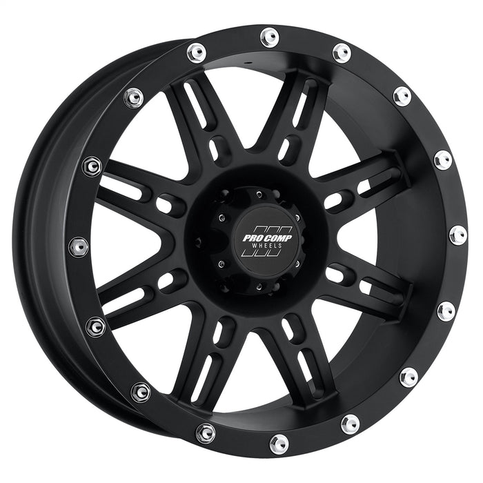 Pro Comp Alloy Wheels 7031-7936 Series 7031 17x9 with 6 on 135 Bolt Pattern 4.75 Backspace Flat Black Finish Pro Comp Alloy Wheels - Truck Part Superstore