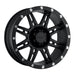 Pro Comp Alloy Wheels 7031-7936 Series 7031 17x9 with 6 on 135 Bolt Pattern 4.75 Backspace Flat Black Finish Pro Comp Alloy Wheels - Truck Part Superstore
