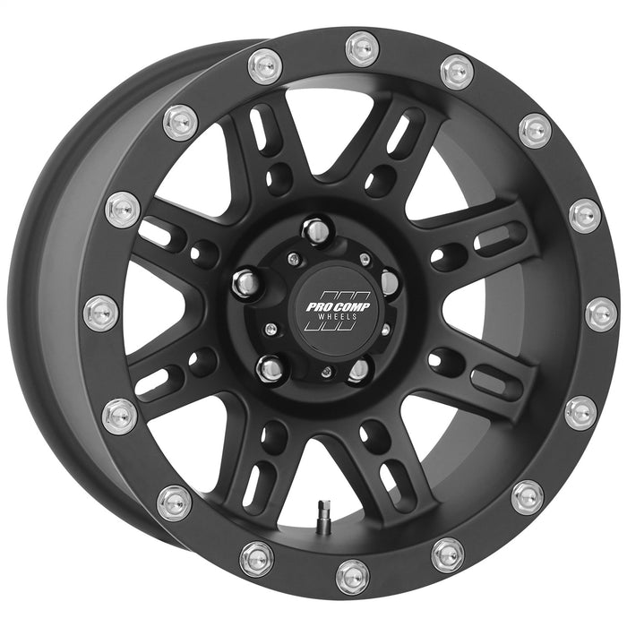 Pro Comp Alloy Wheels 7031-7985 Series 7031 17x9 with 5 on 5.5 Bolt Pattern 4.75 Backspace Flat Black Finish Pro Comp Alloy Wheels - Truck Part Superstore