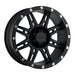 Pro Comp Alloy Wheels 7031-8973 Series 7031 18x9 with 5 on 5 Bolt Pattern 5 Backspace Flat Black Finish Pro Comp Alloy Wheels - Truck Part Superstore
