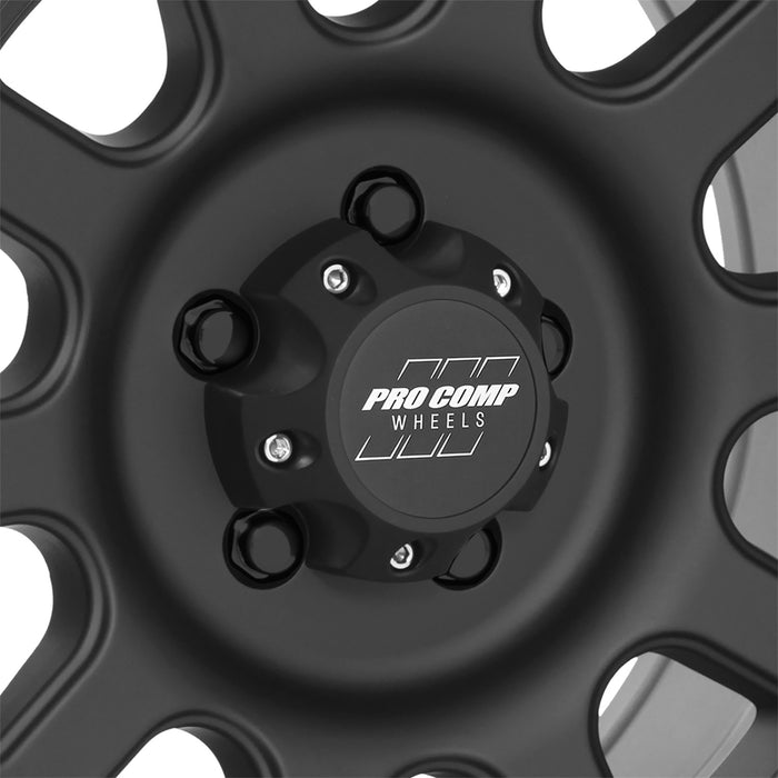 Pro Comp Alloy Wheels 7032-6865 Series 7032 16x8 with 5 on 4.5 Bolt Pattern Flat Black Pro Comp Alloy Wheels - Truck Part Superstore