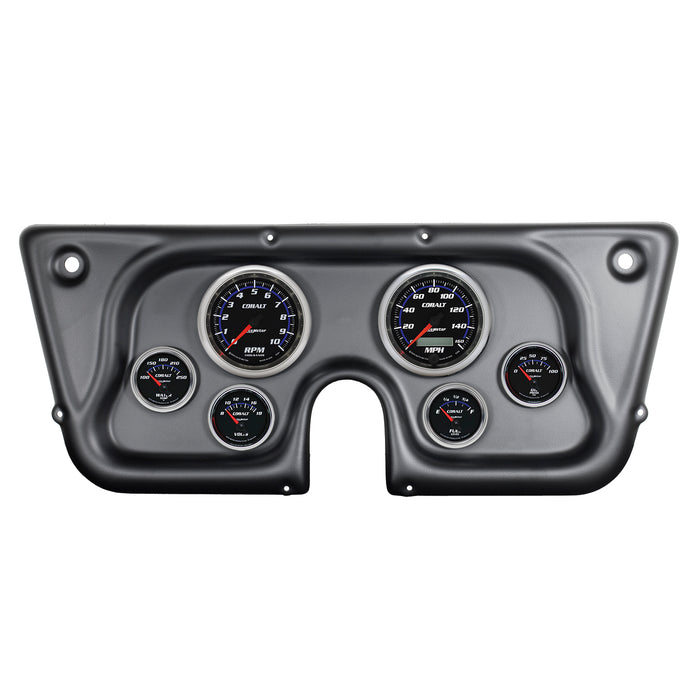AutoMeter 7032-CB DIRECT FIT DASH KIT; CHEV TRK C/K/K5/SUBRBN 67-72; RPM/MPH/FUEL/OILP/WTMP/BAT; C - Truck Part Superstore