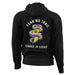 KC HiLiTES 70320 KC Fear No Trail Zip-Up Hoodie - Black - 3X-Large - Truck Part Superstore