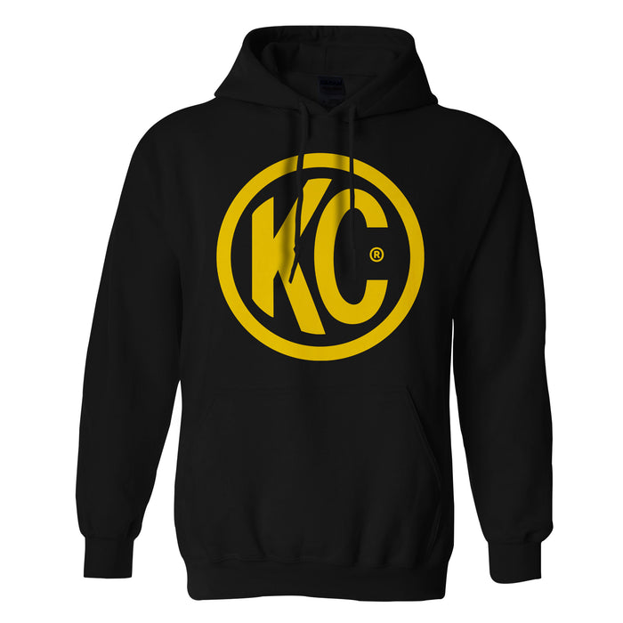 KC HiLiTES 70323 KC Pullover Hoodie - Black - Large - Truck Part Superstore