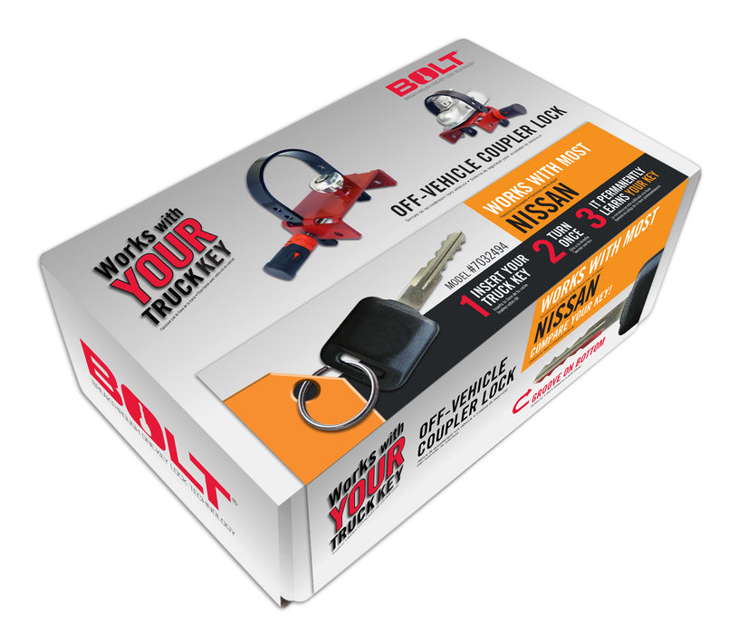 BOLT 7032494 OFF-VEHICLE COUPLER LOCK NISSAN - Truck Part Superstore