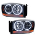 Oracle Lighting 7033-001 SMD Pre-Assembled Headlights, Black, White - Truck Part Superstore