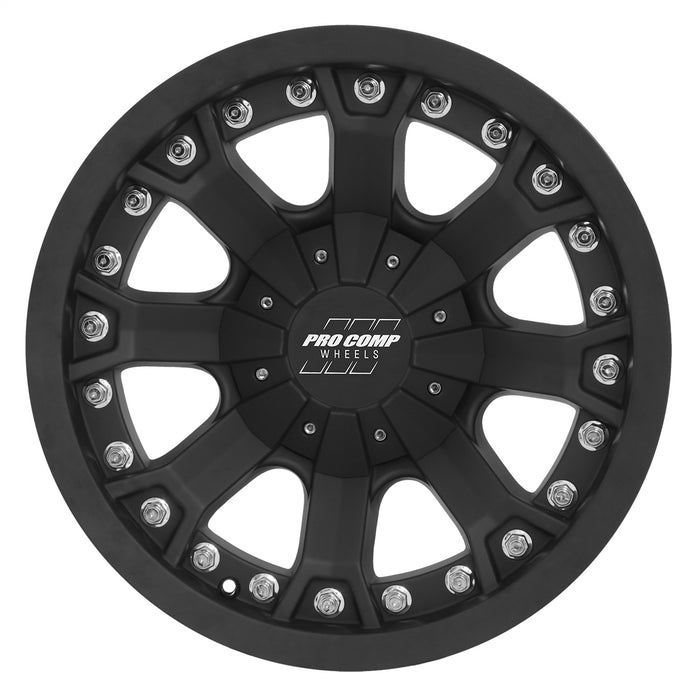 Pro Comp Alloy Wheels 7033-2926 Series 7033 20x9 with 5x5.5 Bolt Pattern Flat Black Pro Comp Alloy Wheels - Truck Part Superstore