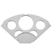 AutoMeter 7033-AB DIRECT FIT DASH KIT; CHEVY CAR 55-56; MPH/FUEL/OILP/WTMP/BAT; AB - Truck Part Superstore