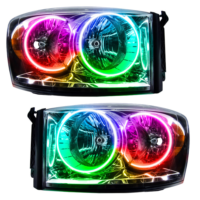 Oracle Lighting 7034-334 SMD Pre-Assembled Headlights, ColorSHIFT - No Controller - Truck Part Superstore