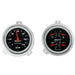 AutoMeter 7038-06 2 GAUGE DIRECT FIT DASH KIT; CHEVY CAR 51-52; 2 GAUGE; DESIGNER BLACK - Truck Part Superstore