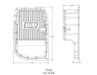 B&M 70392 Hi-Tek Transmission Oil Pan - Truck Part Superstore