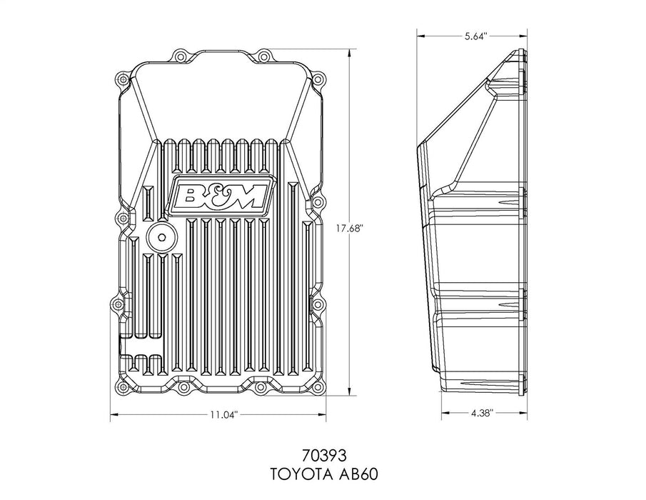 B&M 70393 Transmission Oil Pan - Truck Part Superstore
