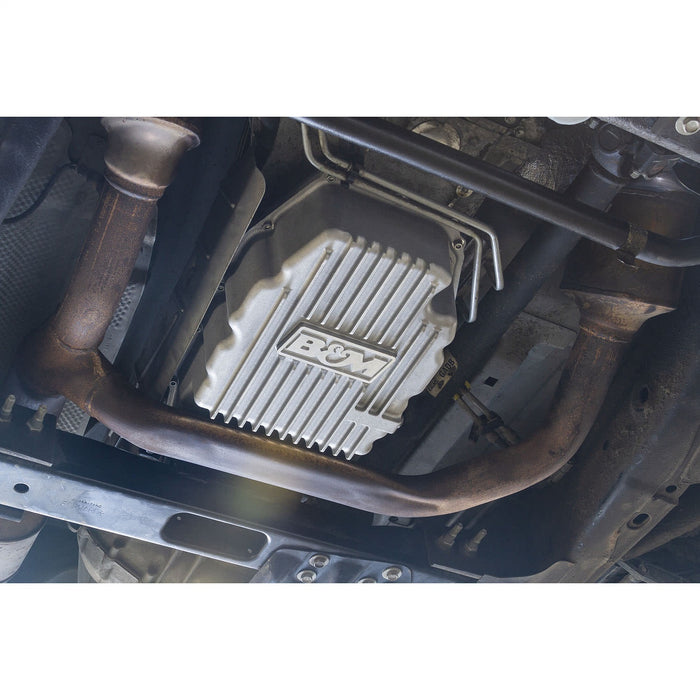 B&M 70396 Hi-Tek Transmission Oil Pan - Truck Part Superstore