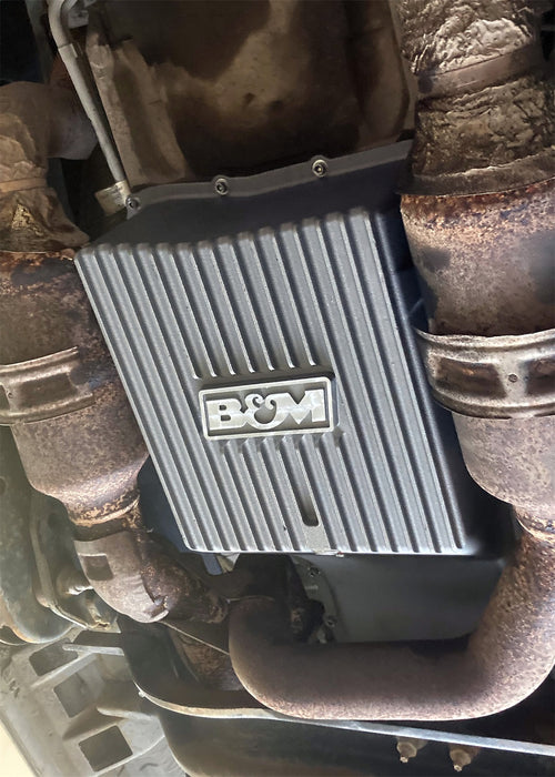 B&M 70397 Hi-Tek Transmission Oil Pan - Truck Part Superstore
