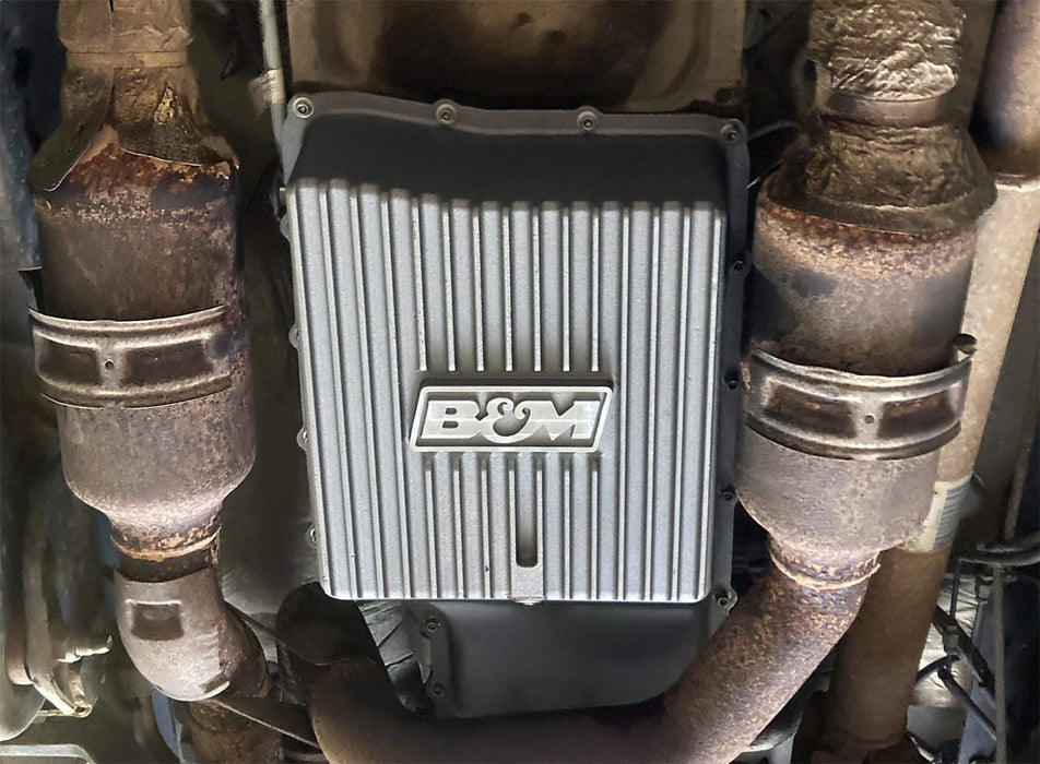 B&M 70397 Hi-Tek Transmission Oil Pan - Truck Part Superstore