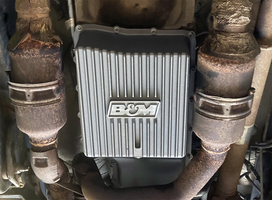 B&M 70397 Hi-Tek Transmission Oil Pan - Truck Part Superstore