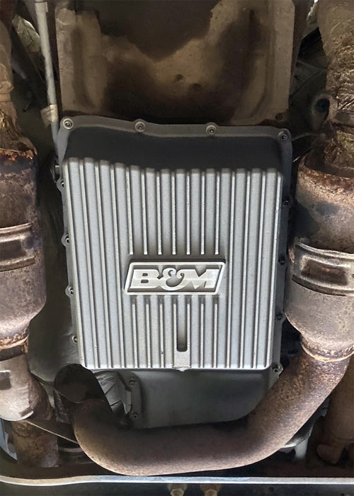 B&M 70397 Hi-Tek Transmission Oil Pan - Truck Part Superstore