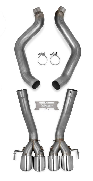 Hooker 70401314-RHKR Blackheart Axle-Back Exhaust System - Truck Part Superstore