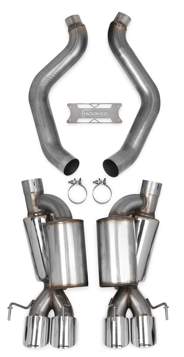 Hooker 70401315-RHKR Blackheart Axle-Back Exhaust System - Truck Part Superstore