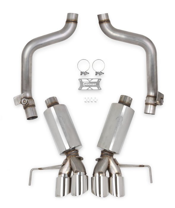 Hooker 70401317-RHKR Blackheart Axle-Back Exhaust System - Truck Part Superstore