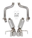 Hooker 70401317-RHKR Blackheart Axle-Back Exhaust System - Truck Part Superstore