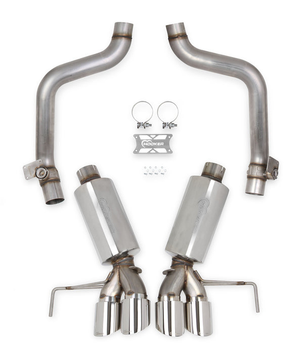 Hooker 70401317-RHKR Blackheart Axle-Back Exhaust System - Truck Part Superstore