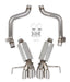 Hooker 70401317-RHKR Blackheart Axle-Back Exhaust System - Truck Part Superstore
