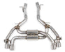 Hooker 70401319-RHKR Blackheart Axle-Back Exhaust System - Truck Part Superstore