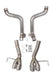 Hooker 70401320-RHKR Blackheart Axle-Back Exhaust System - Truck Part Superstore