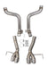 Hooker 70401320-RHKR Blackheart Axle-Back Exhaust System - Truck Part Superstore