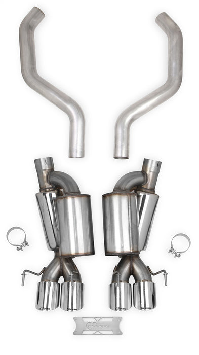 Hooker 70401322-RHKR Blackheart Axle-Back Exhaust System - Truck Part Superstore