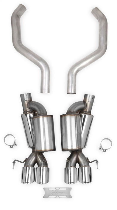 Hooker 70401322-RHKR Blackheart Axle-Back Exhaust System - Truck Part Superstore