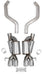 Hooker 70401322-RHKR Blackheart Axle-Back Exhaust System - Truck Part Superstore