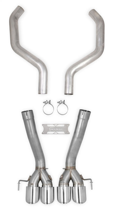Hooker 70401323-RHKR Blackheart Axle-Back Exhaust System - Truck Part Superstore