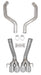 Hooker 70401323-RHKR Blackheart Axle-Back Exhaust System - Truck Part Superstore