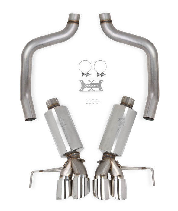 Hooker 70401326-RHKR Blackheart Axle-Back Exhaust System - Truck Part Superstore