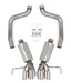 Hooker 70401326-RHKR Blackheart Axle-Back Exhaust System - Truck Part Superstore